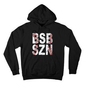 BSB SZN Baseball Season Distressed Tall Hoodie