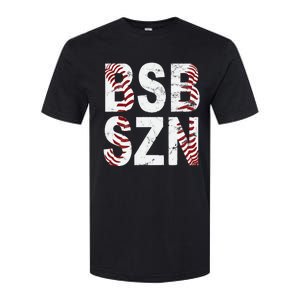 BSB SZN Baseball Season Distressed Softstyle CVC T-Shirt