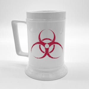 Biohazard Symbol Biological Hazard Warning Sign Beer Stein