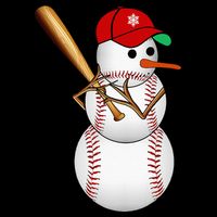Baseball Snowman Balls Snow Christmas Xmas Gifts 16 in Basic Backpack