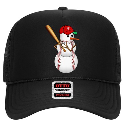 Baseball Snowman Balls Snow Christmas Xmas Gifts Hat