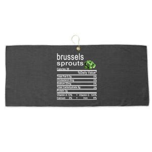 Brussels Sprouts Large Microfiber Waffle Golf Towel