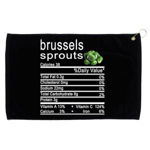 Brussels Sprouts Grommeted Golf Towel