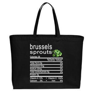 Brussels Sprouts Cotton Canvas Jumbo Tote