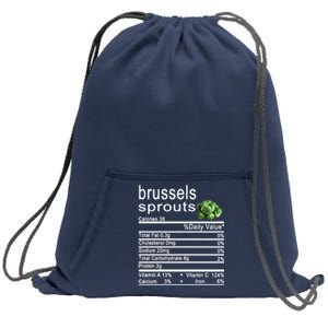 Brussels Sprouts Sweatshirt Cinch Pack Bag