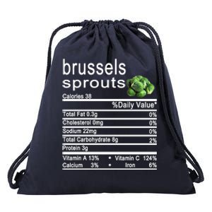 Brussels Sprouts Drawstring Bag