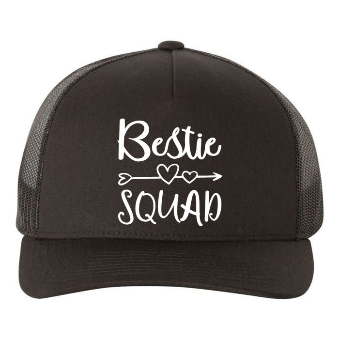 Bestie Squad Best Friend Forever For Love Women Girl Yupoong Adult 5-Panel Trucker Hat