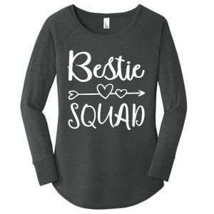 Bestie Squad Best Friend Forever For Love Women Girl Women's Perfect Tri Tunic Long Sleeve Shirt