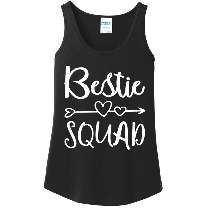 Bestie Squad Best Friend Forever For Love Women Girl Ladies Essential Tank