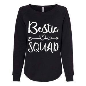 Bestie Squad Best Friend Forever For Love Women Girl Womens California Wash Sweatshirt