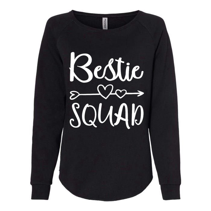 Bestie Squad Best Friend Forever For Love Women Girl Womens California Wash Sweatshirt