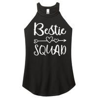 Bestie Squad Best Friend Forever For Love Women Girl Women's Perfect Tri Rocker Tank