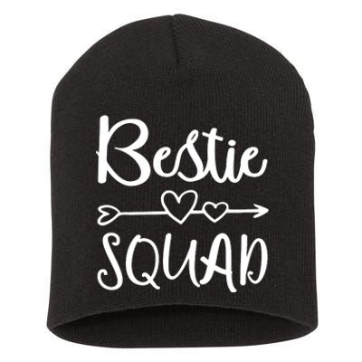 Bestie Squad Best Friend Forever For Love Women Girl Short Acrylic Beanie