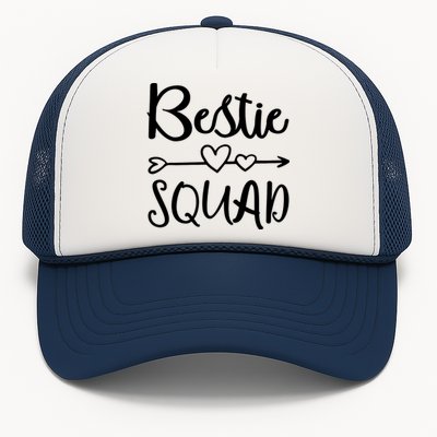 Bestie Squad Best Friend Forever For Love Women Girl Trucker Hat