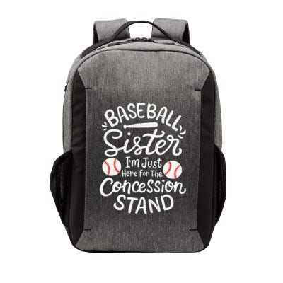 Baseball Sister Vector Backpack