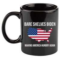 Bare Shelves Biden #EmptyShelvesJoe 11oz C Handle Ceramic Mug
