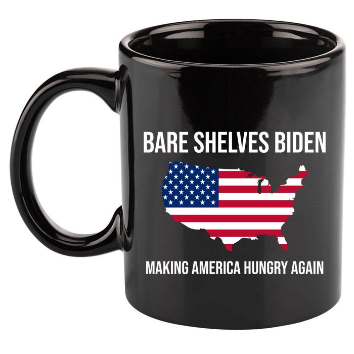 Bare Shelves Biden #EmptyShelvesJoe 11oz C Handle Ceramic Mug