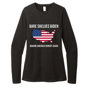 Bare Shelves Biden #EmptyShelvesJoe Womens CVC Long Sleeve Shirt