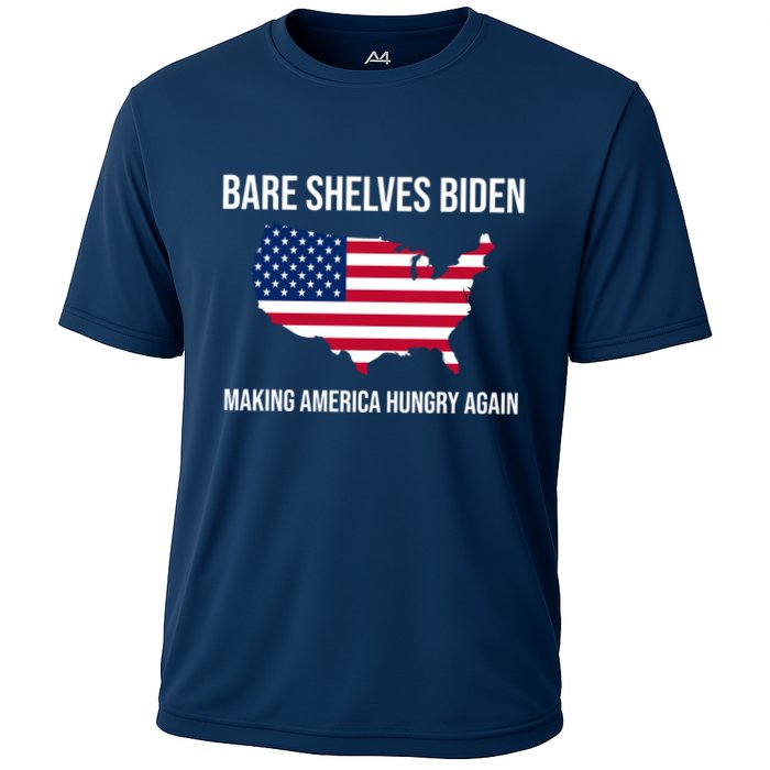 Bare Shelves Biden #EmptyShelvesJoe Cooling Performance Crew T-Shirt