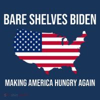 Bare Shelves Biden #EmptyShelvesJoe Flatbill Hat
