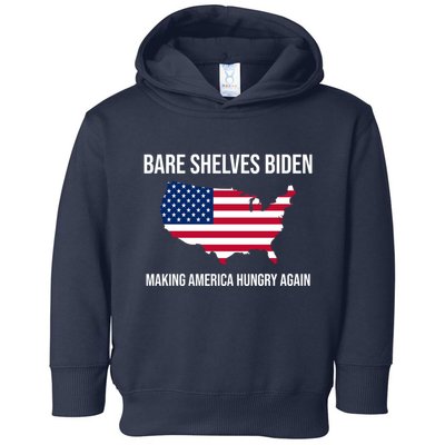 Bare Shelves Biden #EmptyShelvesJoe Toddler Hoodie