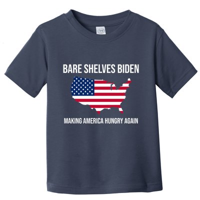 Bare Shelves Biden #EmptyShelvesJoe Toddler T-Shirt