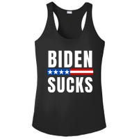 Biden Sucks Ladies PosiCharge Competitor Racerback Tank