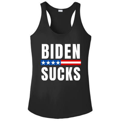 Biden Sucks Ladies PosiCharge Competitor Racerback Tank