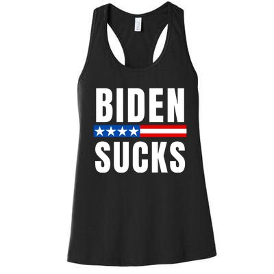 Biden Sucks Women's Racerback Tank