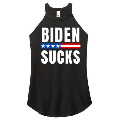 Biden Sucks Women's Perfect Tri Rocker Tank