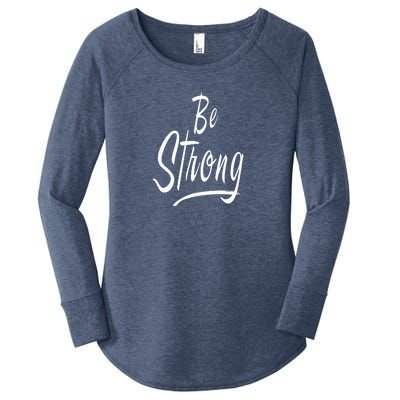 Be Strong Women's Perfect Tri Tunic Long Sleeve Shirt