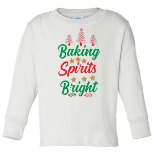 Baking Spirits Bright Toddler Long Sleeve Shirt