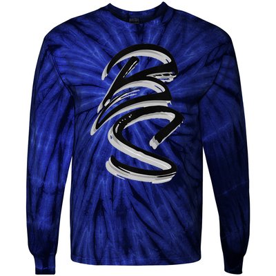 Bob Sellon Bs Logo Tie-Dye Long Sleeve Shirt