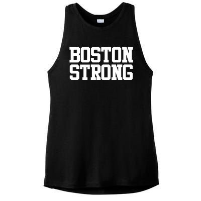 Boston Strong Ladies PosiCharge Tri-Blend Wicking Tank