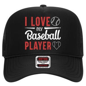 Baseball S High Crown Mesh Back Trucker Hat