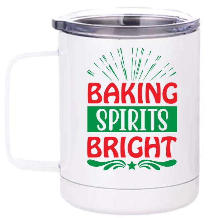 Baking Spirits Bright 12 oz Stainless Steel Tumbler Cup