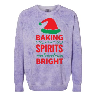 Baking Spirits Bright Colorblast Crewneck Sweatshirt