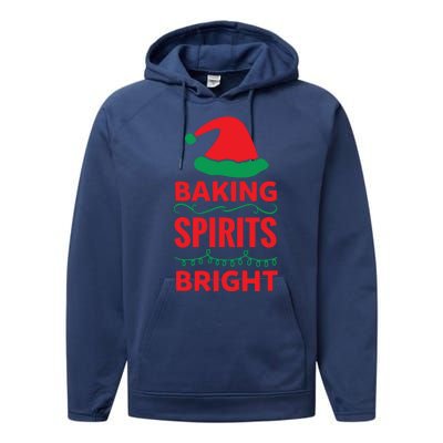 Baking Spirits Bright Performance Fleece Hoodie