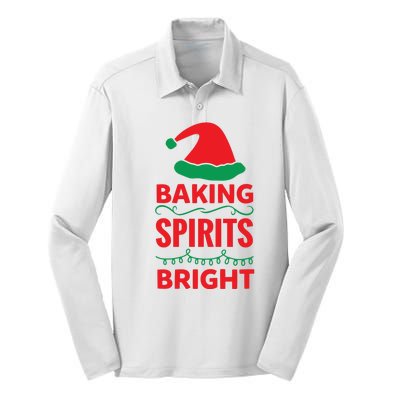 Baking Spirits Bright Silk Touch Performance Long Sleeve Polo