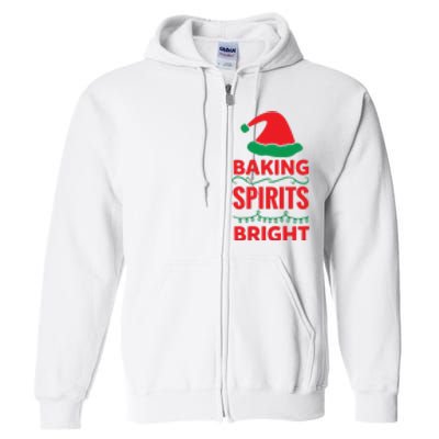 Baking Spirits Bright Full Zip Hoodie