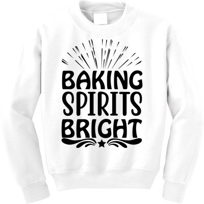 Baking Spirits Bright Kids Sweatshirt