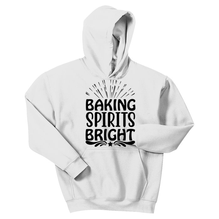 Baking Spirits Bright Kids Hoodie