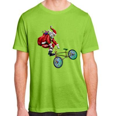 BMX Santa Adult ChromaSoft Performance T-Shirt