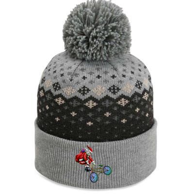 BMX Santa The Baniff Cuffed Pom Beanie