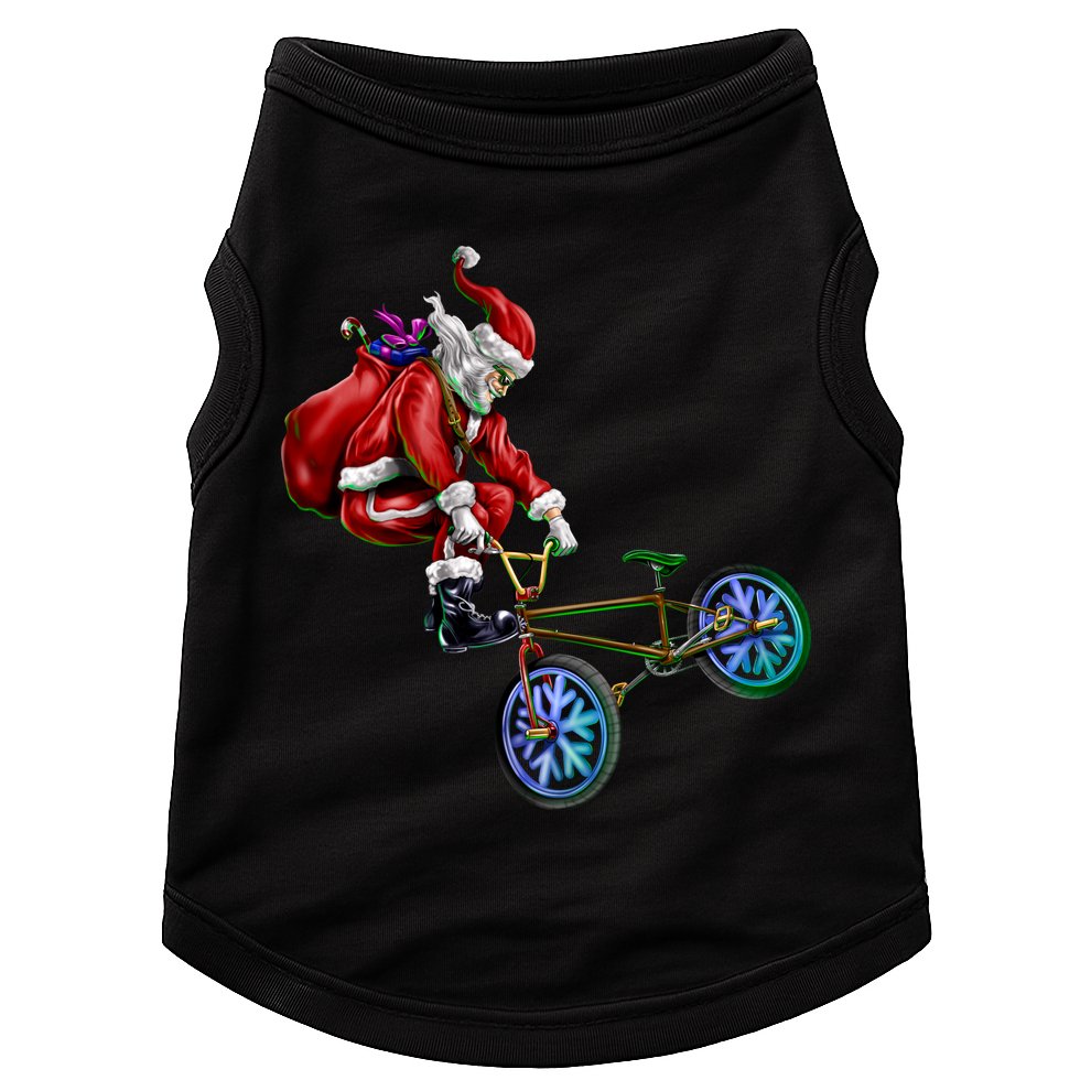 BMX Santa Doggie Tank