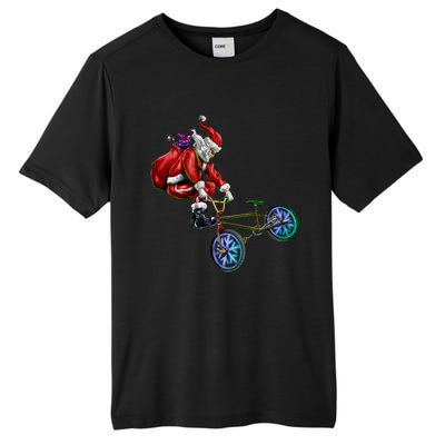 BMX Santa Tall Fusion ChromaSoft Performance T-Shirt