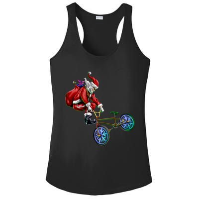 BMX Santa Ladies PosiCharge Competitor Racerback Tank
