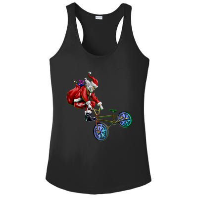 BMX Santa Ladies PosiCharge Competitor Racerback Tank