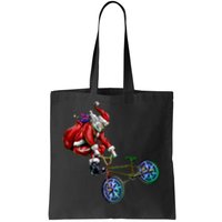 BMX Santa Tote Bag