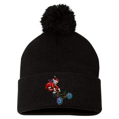 BMX Santa Pom Pom 12in Knit Beanie